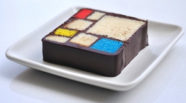 So want to make!! jaymug: Piet Mondrian Cake